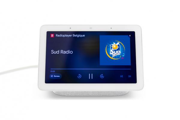 Ecouter Sud Radio sur Google Assistang grâce à Radioplayer Belgique